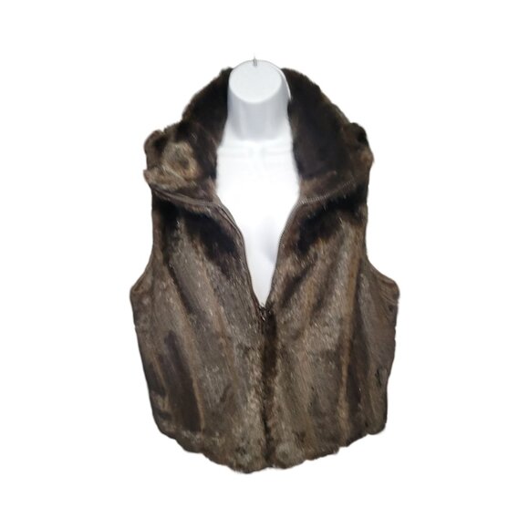 Jackets & Blazers - Faux Fur Reversible Vest size medium
